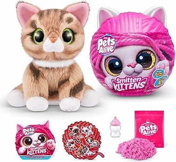 פטס אלייב - חתלתולים בכדור צמר -Pets Alive Smitten Kittens