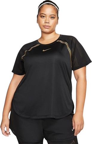 חולצת טישירט Nike לנשים דגם Glam (Plus Size)