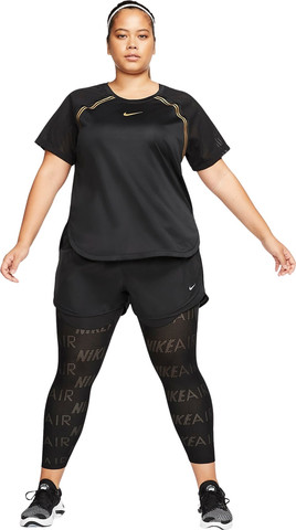חולצת טישירט Nike לנשים דגם Glam (Plus Size)