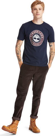 טי שירט שרוול קצר TIMBERLAND לגבר דגם SS Tree Logo T Bouncle DA