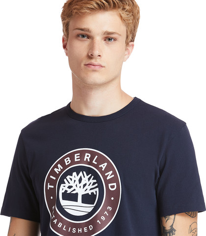 טי שירט שרוול קצר TIMBERLAND לגבר דגם SS Tree Logo T Bouncle DA