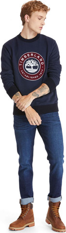סווטשרט   לגברים דגם Little Cold River Crew Neck Tree