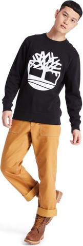 סווטשרט Timberland לגברים Logo  Tree Crewneck