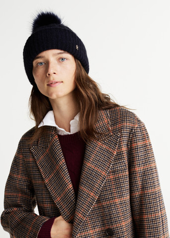כובע צמר מבית TOMMY HILFIGER דגם AW0AW16989-DW6