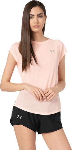 חולצת אימון Under Armour לנשים דגם Streaker 2.0 Shift
