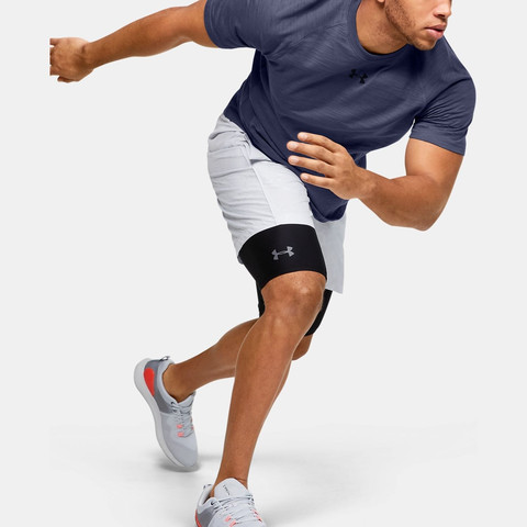 טי שירט Under Armour לגברים דגם Charged Cotton