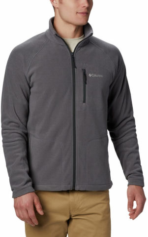 מעיל פליס לגברים Fast Trek Full Zip city grey
