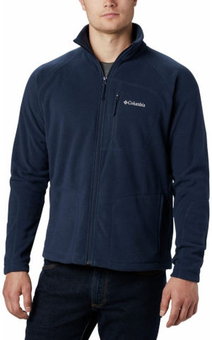 מעיל פליס לגברים במידות גדולות Fast Trek Full Zip Navy