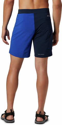 מכנסי חוף קצרים לגברים Outdoor Elements Board c_navy/azul