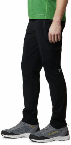מכנסי טיולים ארוכים לגברים Titan Pass Pant M Black