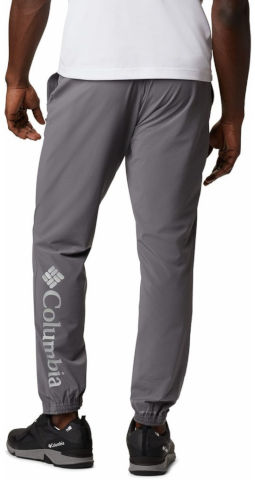 מכנסיים ארוכים לגברים Columbia Lodge Woven Jogger city grey