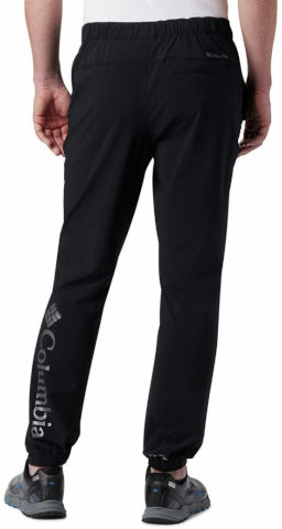 מכנסיים ארוכים לגברים Columbia Lodge Woven Jogger Black