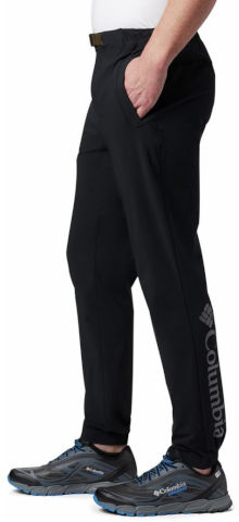 מכנסיים ארוכים לגברים Columbia Lodge Woven Jogger Black