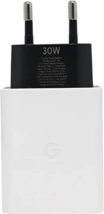 מטען Google - 30W USB-C Charger - בצבע לבן