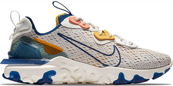 נעלי ספורט נייק React Vision גברים - נייק - White / Grey