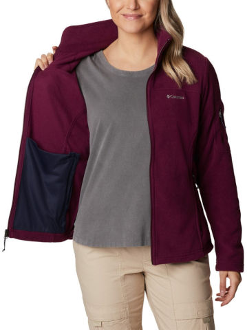 מעיל פליס לנשים Fast Trek II Full Zip W