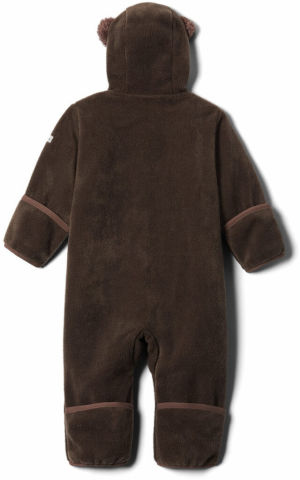 סרבל פליס מלא לתינוקות Tiny Bear Bunting bark
