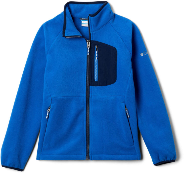 מעיל מיקרו-פליס לילדים ונוער Fast Trek 3 Full Zip
