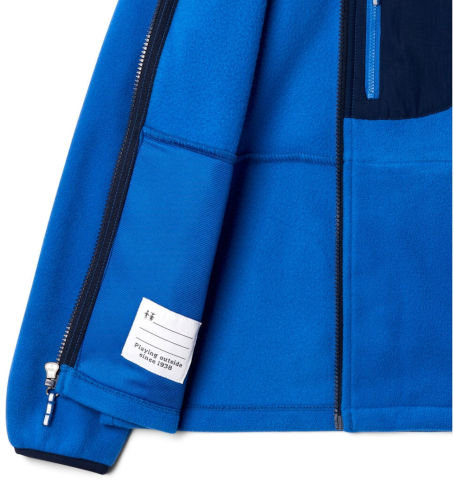 מעיל מיקרו-פליס לילדים ונוער Fast Trek 3 Full Zip