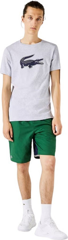 טי שירט Lacoste לגברים דגם Large Croc Print