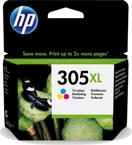 ראש דיו צבעוני מקורי HP אייץ' פי 3YM63AE 305XL