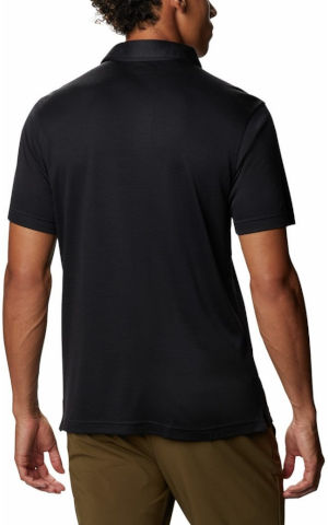 חולצת פולו לגברים Sun Ridge Polo II Black