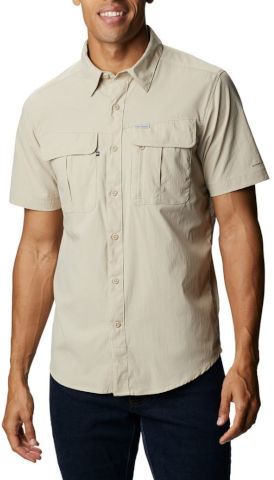 חולצה קצרה לגברים Newton Ridge Short Sleeve ancient fossil