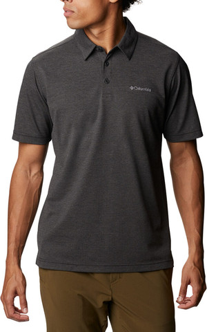 חולצת פולו לגברים Havercamp Pique Polo Black