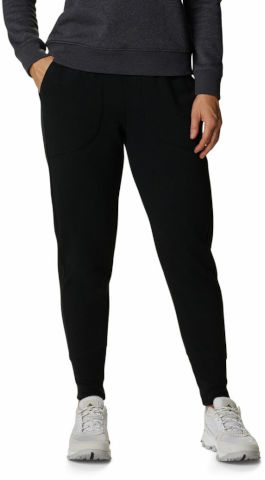 מכנסיים ארוכים לנשים Columbia Lodge Knit Jogger Black