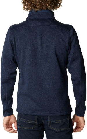 סוודר פליס לגברים Sweater Weather Half Zip c_navy