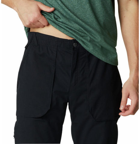 מכנסי דגמח ארוכים לגברים Cobble Creek Utility Pant Black