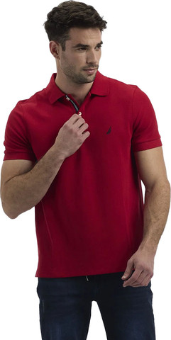 חולצת פולו Nautica לגברים גזרת Slim Fit