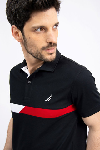 חולצת פולו לגבר דגם Slim Fit