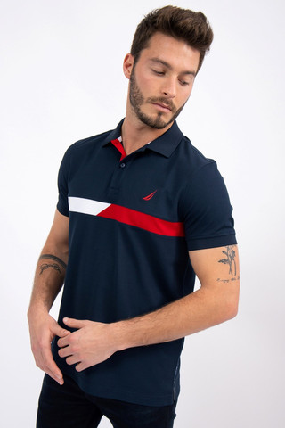 חולצת פולו לגבר דגם Slim Fit