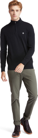 סריג  Timberland לגברים דגם River Zip Neck