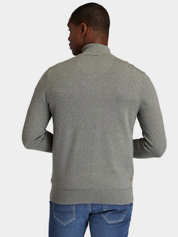 סווטשרט Timberland  לגברים דגם River Zip Neck