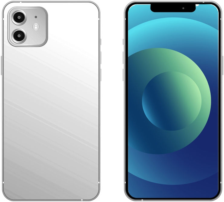 טלפון סלולרי 6.1" Apple אפל iPhone 12 64GB/4GB RAM לבן