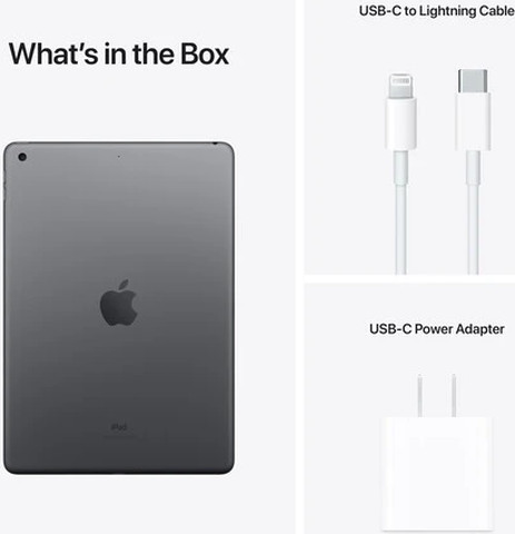 טאבלט 10.2" Apple אפל iPad (2021) 9th Gen 64GB Wifi - אפור