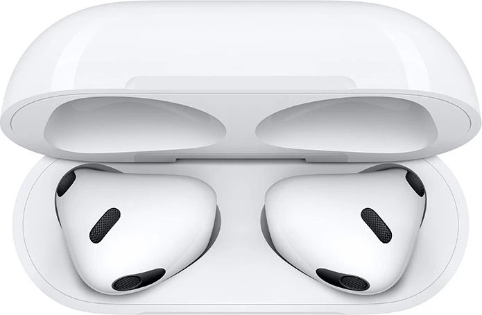 אוזניות אלחוטיות Apple AirPods 3 (3rd generation) - כולל מארז עם טעינה בחיבור Lightning