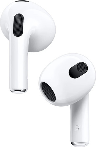 אוזניות אלחוטיות Apple AirPods 3 (3rd generation) - כולל מארז עם טעינה בחיבור Lightning