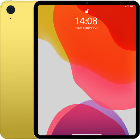 טאבלט 10.9" Apple אפל iPad 10th Gen 64GB Wifi+Cellular - 2022 צהוב