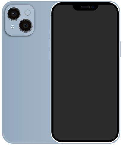טלפון סלולרי 6.1" Apple אפל iPhone 14 256GB/6GB כחול