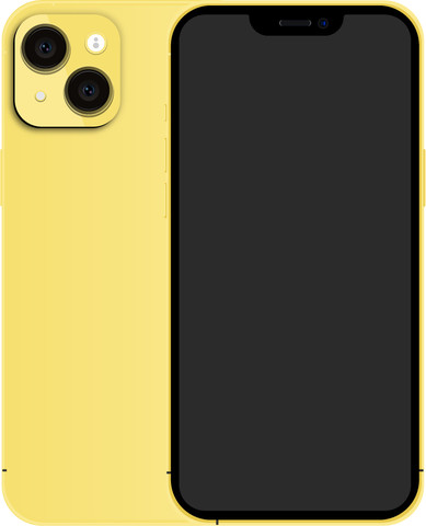 טלפון סלולרי 6.1" Apple אפל iPhone 14 256GB/6GB צהוב