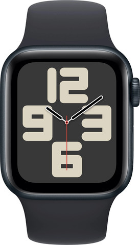 שעון חכם Apple Watch SE 2nd Gen (GPS) 40mm Midnight Aluminum Case with Midnight Sport Band - M/L
