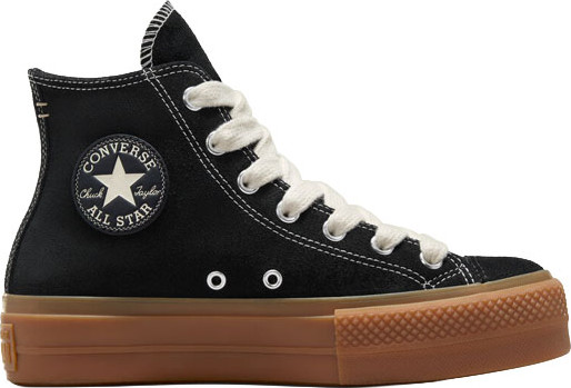 נעלי סניקרס פלטפורמה Converse לנשים דגם Chuck Taylor Gum