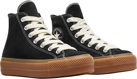 נעלי סניקרס פלטפורמה Converse לנשים דגם Chuck Taylor Gum