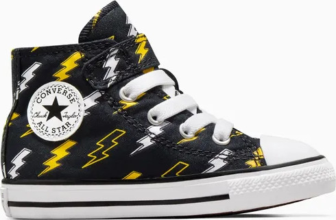 Converse CTAS 1V HI BLACK/GOLDEN WREN/G A08375 נעלי אופנה