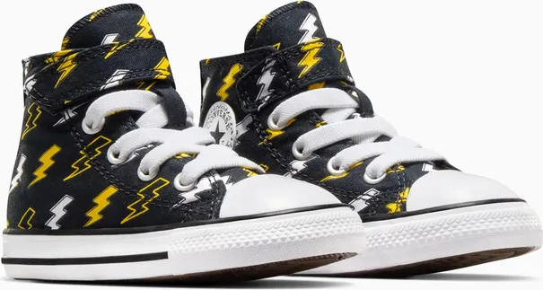 Converse CTAS 1V HI BLACK/GOLDEN WREN/G A08375 נעלי אופנה