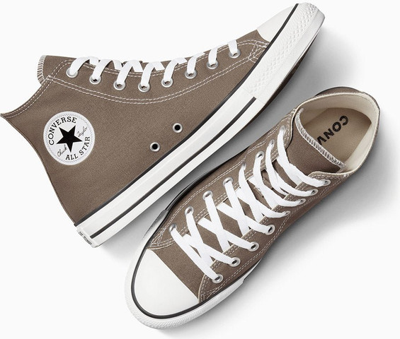 נעלי אולסטאר Chuck Taylor Canvas High נשים - קונברס אולסטאר - Brown