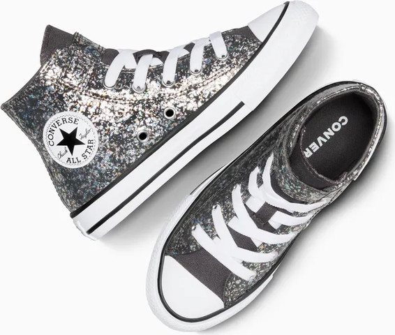 Converse CTAS 1V HI DARK MATTER/WHITE/BLACK A11116C נעלי אופנה